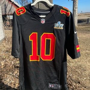 NIKE Kansas City Chiefs Tyreek Hill #10 Super Bowl LIV Stitched Jersey Size Sm